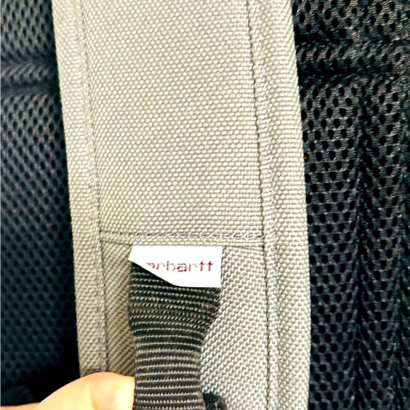 Carhartt 27L Single-Compartment Backpack, Durable Pack with Laptop Sleeve Gray - Picture 12 of 15